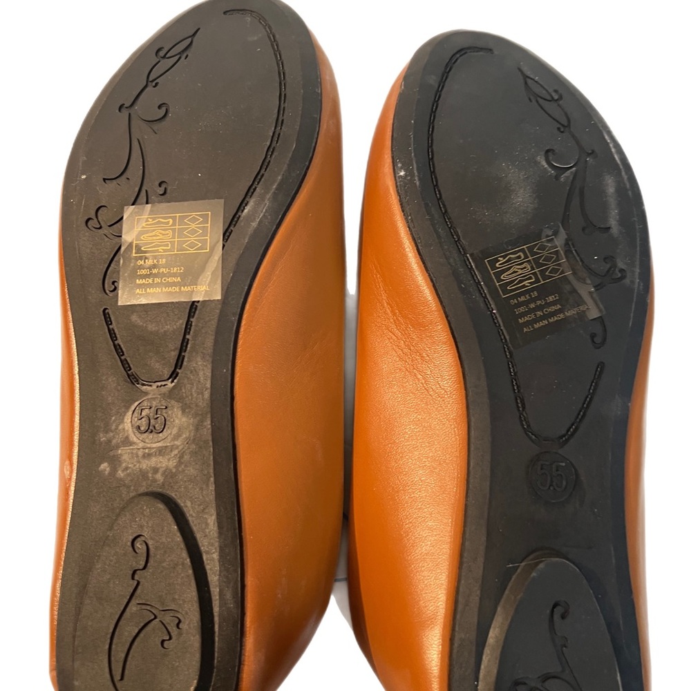 🍍Sitos  Sz.51/2  Caramel Ballet Shoes, NWT flats🍍 - Picture 7 of 9